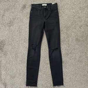 NWT Madewell High rise, skinny jeans, size 25 long/tall